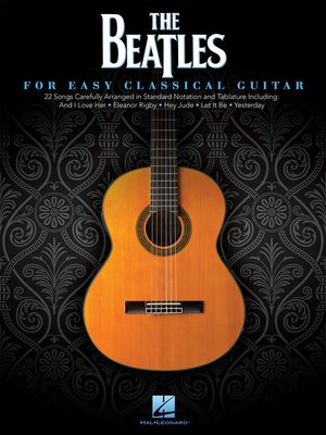 cover image of The Beatles for Easy Classical Guitar
